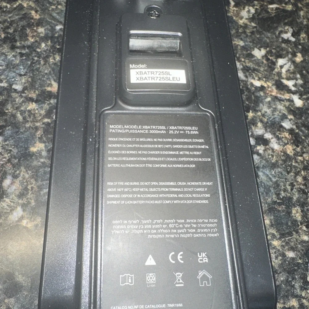 25.2V 3000mAh Battery for Shark IZ840H IZ862H UZ865H XBATR725SL /LEU Replacement